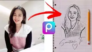 Picsart Pencil Sketch Effect Photo Editing Tutorial 2022 || Fan Made Pencil Drawing Effect Picsart