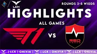 T1 vs NS Highlights ALL GAMES LCK 2025 T1 vs NS RedForce