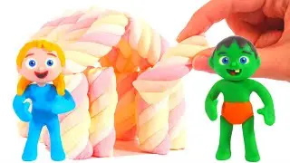 Building A Candy House 😱😱😱😱