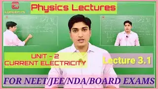 L3.1 | Class 12 Physics Chapter 3 | Current Electricity class 12 | Drift velocity | Current density
