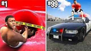 100 REGELS Overtreden In 24 Uur In GTA 5!