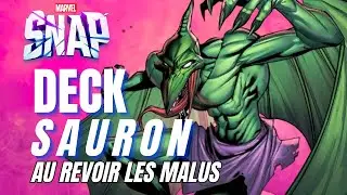 💯 MARVEL SNAP 💥 Le deck SAURON, Effet BÉNÉFIQUE (au revoir les malus) ! 🃏 🎮