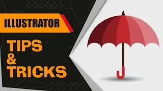 How to Create a Simple Umbrella☂️ Icon Design in Adobe Illustrator || Tips & Tricks for Beginners