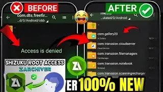 :🛑 [NEW METHOD] ZArchiver Access Is Denied Fix (Android 11 to Android 16) | No Shizuku, No Root! 📂