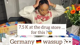 How I randomly Spent 7,5K shs at the Drug Store in Germany / Cost of Living in Germany / DM HAUL