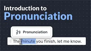Introduction To Pronunciations | Murf AI