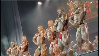 2022 MR.OLYMPIA FINAL CALL -FEW MINUTES BEFORE THE TITLE ANNOUNCEMENT