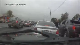 Разборка на дороге