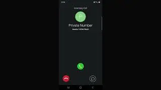 Realme 7 incoming call (fake call)