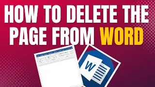How to delete the page from Microsoft word #microsoftword #tutorial #digitalmarketing