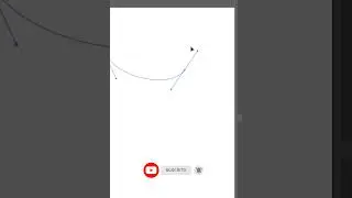 🏆DRAWING CURVED LINE SEGMENTS with the PEN TOOL in ILLUSTRATOR [FAST] SHORT 🤓
