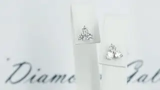 Серьги пусеты с бриллиантами от Diamond Gallery
