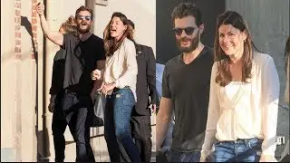 Jamie Dornan Outstanding Scene at New York City Street with Gorgeous Girl😍❤️😍