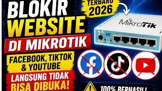 How to Block Websites on MikroTik 2026 | Instantly Block Facebook, TikTok & YouTube