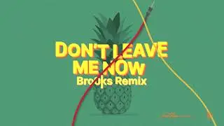 Lost Frequencies & Mathieu Koss - Don't Leave Me Now (Brooks Remix)
