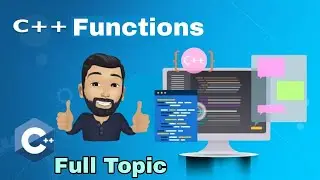 Introduction to Functions in C++ | User Defined Functions | Call by Value | Call by Reference[HINDI]