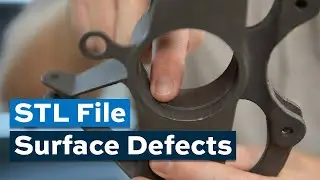 The STL File Can Produce Surface Defects in 3D-Printed Parts