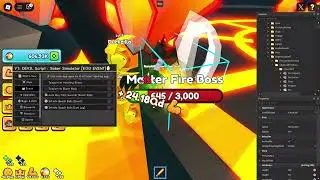 Saber Simulator [EGG EVENT]🥚Script | Auto Teleport | New Element & Boss Farming Method