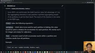 34 - Spark RDD Actions - fold() - Code Demo