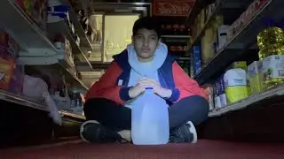 I fell asleep and im locked in a gas station