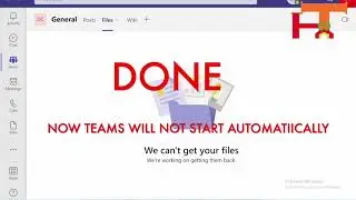 How to stop Microsoft Teams from starting automatically