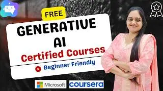 Artificial Intelligence Free Certification Courses | Microsoft | Coursera | Students Must Do