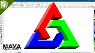 3D Extrude logo in coreldraw | Logo designing in coreldraw | Coreldraw tutorial | using poet point
