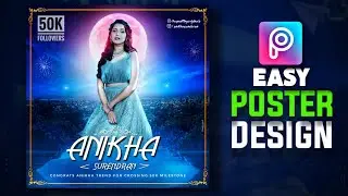 Easy PicsArt Tutorial :Simple Banner CDP photo editing tutorial | professional cdp editing picsart