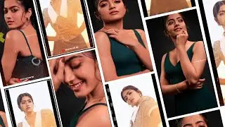 How To Make Glitch Photo Effect Status | Kinemaster Editing | Rashmika Mandanna Editing