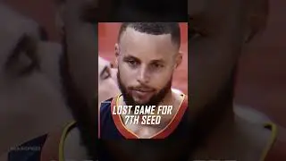 Curry Just CAN’T Win In The PLAY-IN😬 