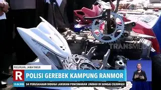 Polisi Gerebek Kampung Ranmor