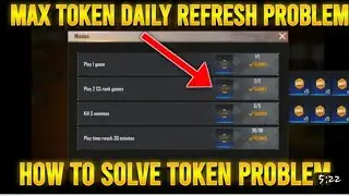 How to refresh max token mission | Freefire max token mission problem | how to collect Max token😱
