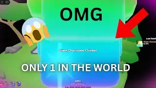 HATCHING SHINY MYTHIC CHOCOLATE CHICKEN(ONLY ONE IN THE WORLD)| BUBBLE GUM SIMULATOR INFINITY