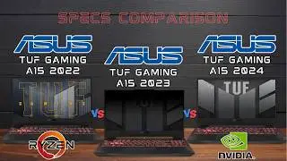 Tuf Gaming A15 2022 vs Tuf Gaming A15 2023 vs Tuf Gaming A15 2024 | Which is Best 🤔 | Old vs New