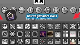 how to get more icons in geode! Tutorial only 1 minute and easy simple to get!