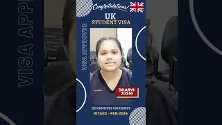 Visa Approved! 🎓 Feb 2024 Intake at De Montfort University with Smile Foreign Education 🌍✈️
