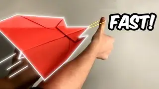 How To Make A Record Breaking Plane (w/ Rubber Bands!) | EASY tutorial
