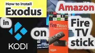 How to Install Exodus in Kodi on Amazon Fire TV stick; November 2016