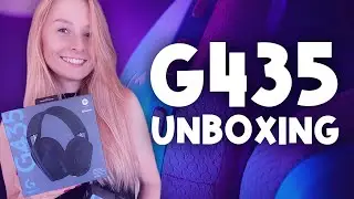 MEGA LEKKIE słuchawki od Logitech G435  -  UNBOXING