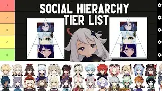 The Character Social Hierarchy Tier List  Genshin Impact