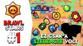 Brawlstars #1 - Csak a szerencse volt! 🍀