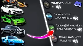 If Cars Had A Discord Server...