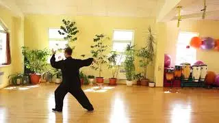 Тайцзицюань Янши 24 формы (вид со спины) | Taiji quan Yang 24 forms