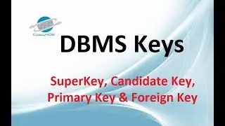 Super Key in DBMS - Candidate Key in DBMS - Primary key - DBMS Keys