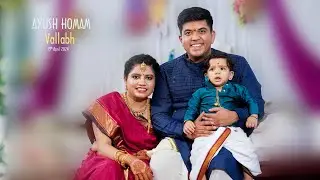 VALLABH'S Ayush Homam | Candid Video | RAGHU PHOTOGRAPHY | Kodambakkam