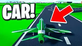 DRIVING on the MOST REALISTIC flight simulator on Roblox