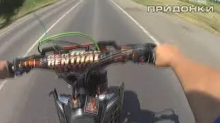 Покатуха на YAMAHA YZ250 и  KTM EX400.
