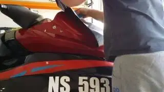 Vinyl Wrapping my Jet Ski