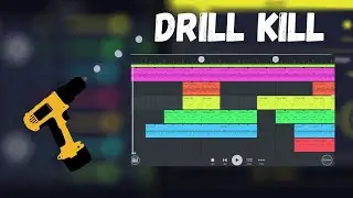 How To Make Uk Drill Beats | FL Studio Mobile tutorial