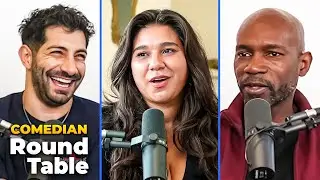 Comedian Roundtable at JFL - Paul Elia, Ian Edwards, Eva Alexopoulos, Ariane Tonka